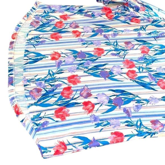 d & co. Botanical print soft 3/4 sleeve top size 4X - Picture 4 of 9